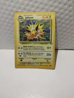 1999 Pokemon TCG Jolteon Jungle Holo Unlimited - Image 3