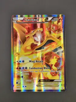 2016 Pokemon TCG Charizard EX XY121 Black Star Promo - Image 1