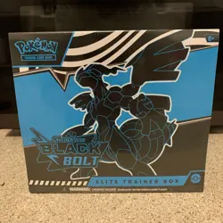 Pokemon TCG Scarlet & Violet Black Bolt Elite Trainer Box ETB **NEW AND SEALED** - Image 1
