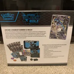 Pokemon TCG Scarlet & Violet Black Bolt Elite Trainer Box ETB **NEW AND SEALED** - Image 2