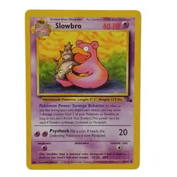 Pokemon TCG Slowbro 43/62 Fossil Unlimited NM - Image 1