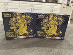Lot of 2 - Pokemon Surging Sparks Elite Trainer Box - New Factory Sealed - Image 1