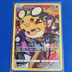 Pokemon TCG - Dedenne TG07/TG30 Brilliant Stars Trainer Gallery Full Art - NM - Image 1