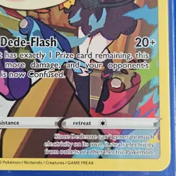 Pokemon TCG - Dedenne TG07/TG30 Brilliant Stars Trainer Gallery Full Art - NM - Image 5