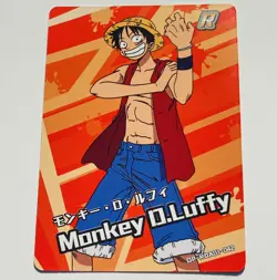 Monkey D.Luffy - One Piece Trading Card Skypiea R 042 OP KDAI01 Rare Tc5 - Image 1
