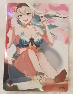 Firefly HONKAI: STAR RAIL Maiden Party Goddess ACG WAIFU Girl Anime Holo SR Card - Image 1