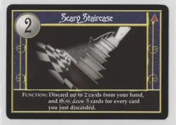 2005 The Nightmare Before Christmas Trading Card Game Scary Staircase - Image 1