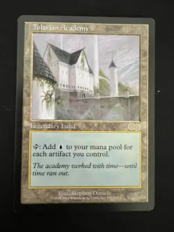 Tolarian Academy [Urza's Saga] - MTG Magic the Gathering - NM - Image 1