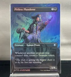 MTG Magic the Gathering Pitiless Plunderer (5/71) Special Guests FOIL - Image 1
