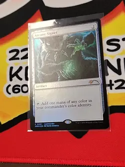 mtg arcane signet foil Commander CommandFest Con Promo 2025 - Image 2