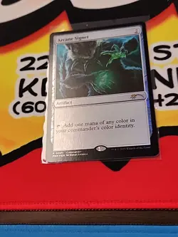 mtg arcane signet foil Commander CommandFest Con Promo 2025 - Image 4