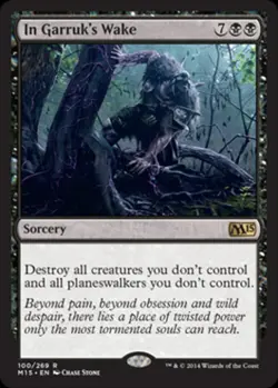 MTG English In Garruk's Wake NM Normal Magic 2015 Core Set - Image 1