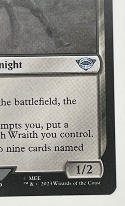 MTG Nazgul LTR #338 The Lord of the Rings Tales of Middle-Earth Magic LOTR - Image 5
