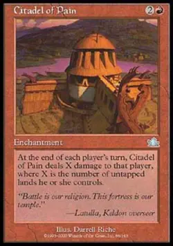 MTG English Citadel of Pain NM Normal Prophecy - Image 1