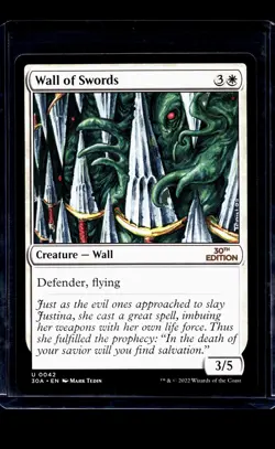 2022 MTG Magic The Gathering 30A 30th Anniversary Edition #42 Wall of Swords - Image 1