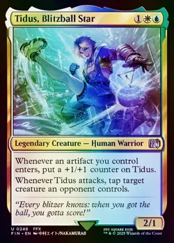 Tidus, Blitzball Star FINAL FANTASY (FIN) NM MTG Foil - Image 1