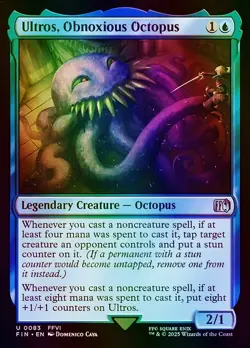 Ultros, Obnoxious Octopus FINAL FANTASY (FIN) NM MTG Foil - Image 1