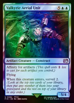 Valkyrie Aerial Unit FINAL FANTASY (FIN) NM MTG Foil - Image 1
