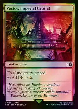 Vector, Imperial Capital FINAL FANTASY (FIN) NM MTG Foil - Image 1