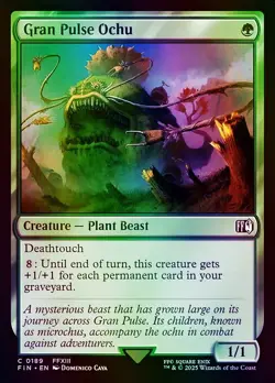 Gran Pulse Ochu FINAL FANTASY (FIN) NM MTG Foil - Image 1