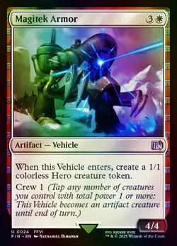 Magitek Armor FINAL FANTASY (FIN) NM MTG Foil - Image 1