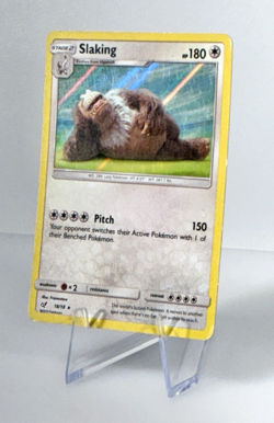2019 Pokemon TCG Slaking Detective Pikachu 18/18 Holo Rare Card - Image 4