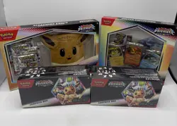 Pokemon Prismatic Evolutions Accessory Pouch Special Collection Bundle Surprise! - Image 1