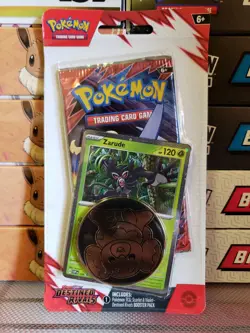 Pokemon Destined Rivals Single Pack Blister [Zarude] BRAND NEW FACTORY SEALED - Image 1