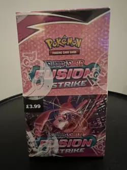 Fusion Strike Half Booster Box 18 Packs Brand New & Factory Sealed Pokemon TCG - Image 1