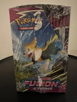 Fusion Strike Half Booster Box 18 Packs Brand New & Factory Sealed Pokemon TCG - Image 2