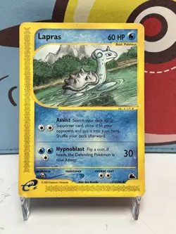 Pokemon TCG 2003 Lapras 71/144 Common Skyridge Vintage Excellent Condition Mint - Image 1