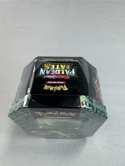 Pokemon Paldean Fates Tin Great Tusk ex 4 Packs New Sealed English SEALED NEW - Image 2