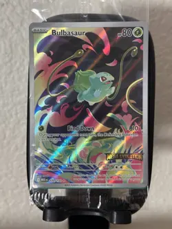 133/132 Promo Bulbasaur - ME01 Mega Evolution - Stamped & Sealed NM Pokemon - Image 2