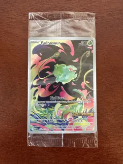 133/132 Promo Bulbasaur - ME01 Mega Evolution - Stamped & Sealed NM Pokemon - Image 3