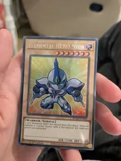 BLMM-EN003 "Elemental HERO Neos" Secret Rare YuGiOh! - Image 1