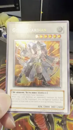 YuGiOh Goyo Guardian TDGS-EN042 ULTIMATE RARE lp lightly played - Image 2