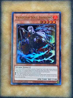 Yugioh Vanquish Soul Jiaolong AGOV-EN018 Ultra Rare 1st Ed NM - Image 1