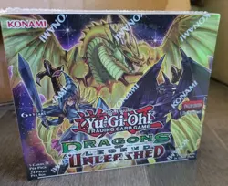 Yugioh Dragons Of Legend Unleashed Booster Box 1st Edition - Image 1