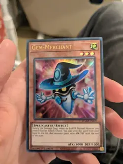 BLMM-EN109 Gem-Merchant : Ultra Rare 1st Edition YuGiOh Card - Image 1