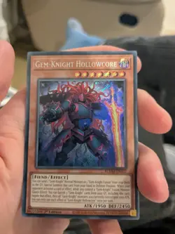 BLMM-EN022 "Gem-Knight Hollowcore" Secret Rare YuGiOh! - Image 1