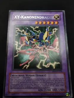 YUGIOH 2005 | XY-DRAGON CANNON | DR1-DE106 | GERMAN | RARE | VG - EXCELLENT - Image 5