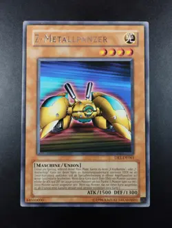 YUGIOH 2005 | Z-METAL TANK | DR1-DE061 | GERMAN | RARE | EXCELLENT - Image 1