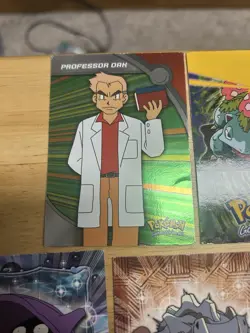 Pokemon Topps 19 Card Lot Holo Foil Professor Oak Pineco Moltres Entei Magby - Image 2