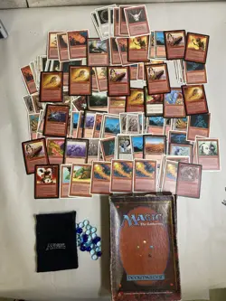Vintage 1995 Mtg Cards Estate Deck master Box With Insert See Photos - Image 1