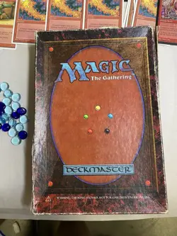 Vintage 1995 Mtg Cards Estate Deck master Box With Insert See Photos - Image 2