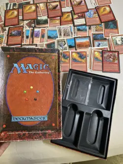 Vintage 1995 Mtg Cards Estate Deck master Box With Insert See Photos - Image 4