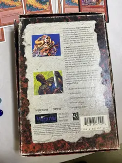 Vintage 1995 Mtg Cards Estate Deck master Box With Insert See Photos - Image 5