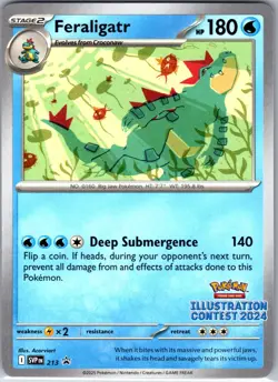 Feraligatr - (Illustration Contest 2024) Promo SV: Promo Cards 213 NM - Image 1