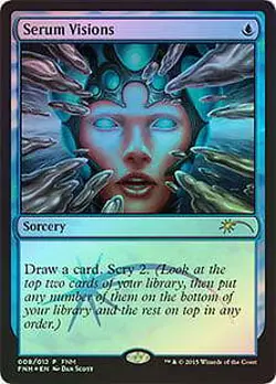 Serum Visions (FNM) FOIL Promo NM Sorcery Special MAGIC GATHERING CARD ABUGames - Image 1