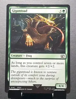MTG #0187 GIGANTOAD Creature Frog Final Fantasy card⚔NM/MT - Image 1